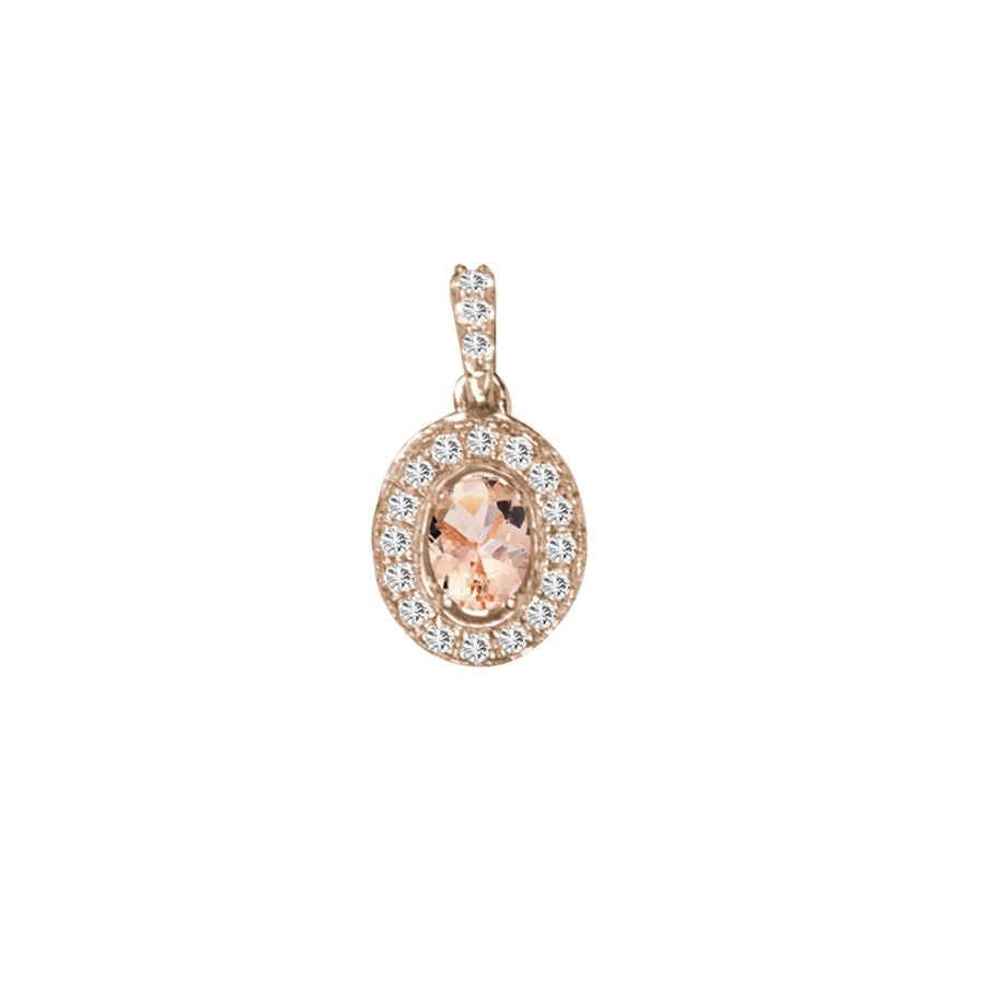 14K 0.33CT Diamond Pendant