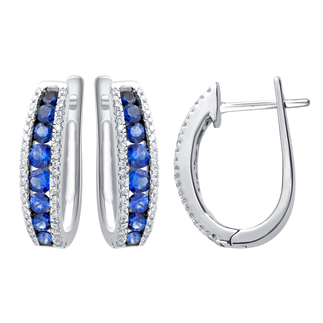 14k White Gold Lab-Grown Diamond Stud Earrings (0.35 CT)