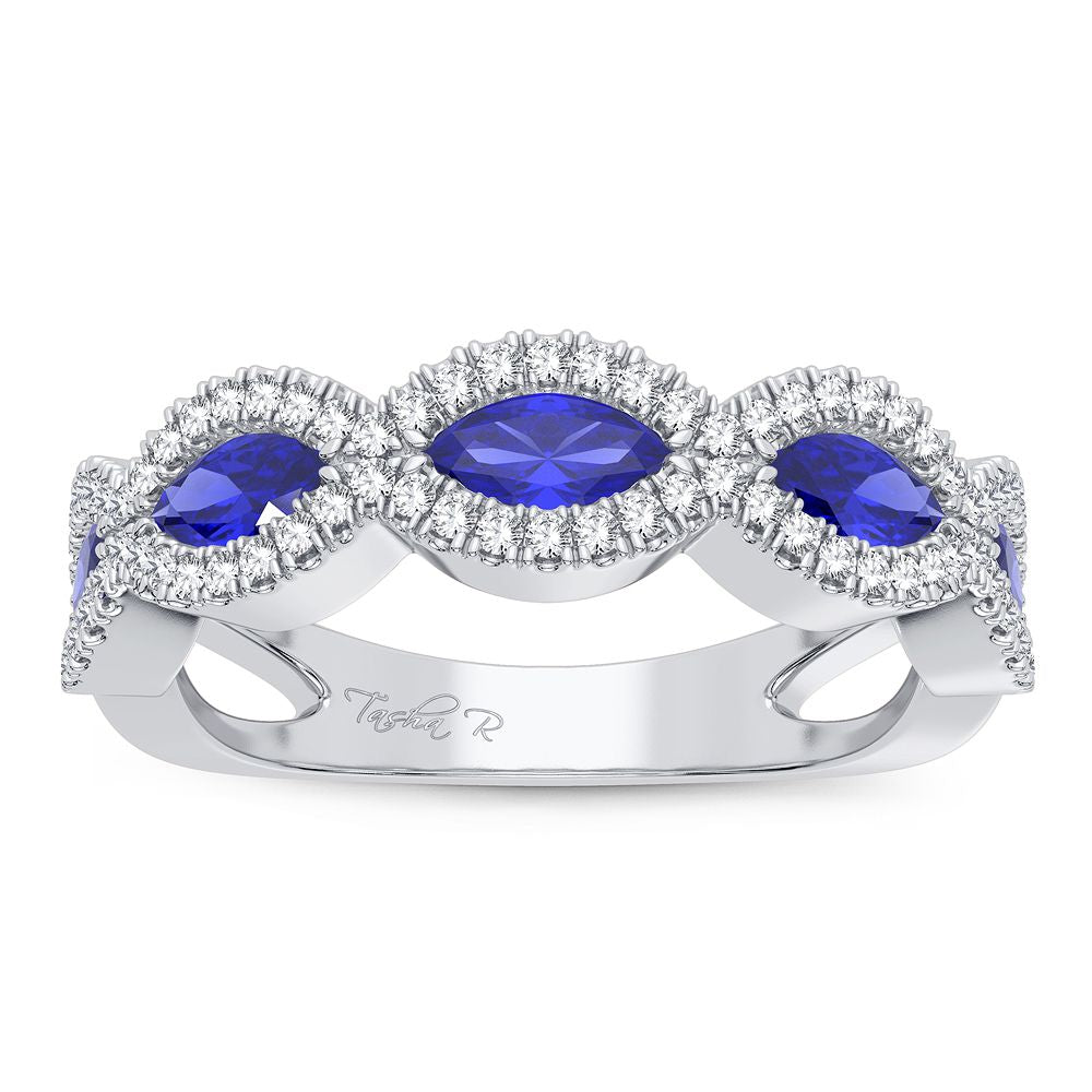 Timeless 14k White Gold 0.20CT Diamond Womens Ring