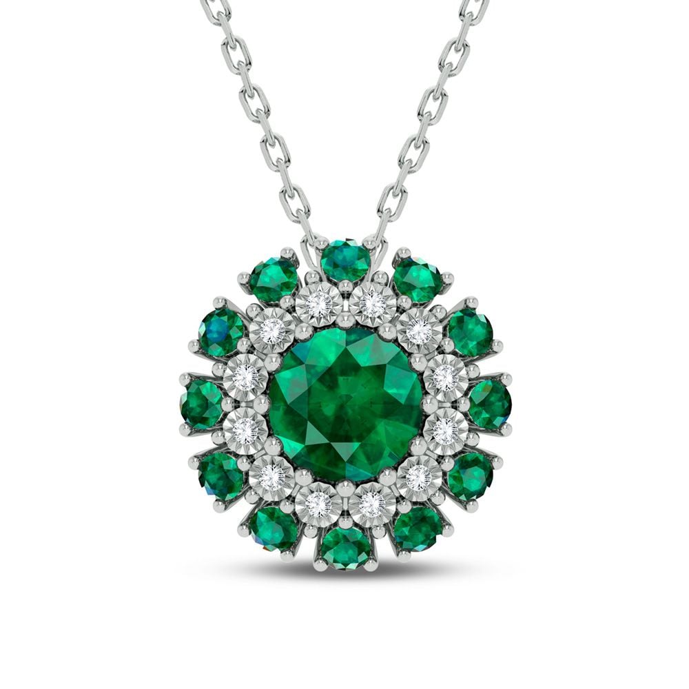 14K 0.04CT DIAMOND PENDANT