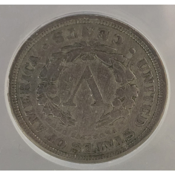 1907 .05 ANACS VG8 Liberty Nickel, V Nickel, 5 Cent Piece Free Shipping
