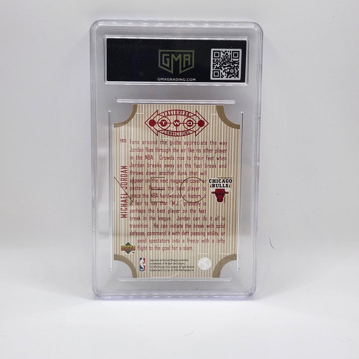 1996 Upper Deck Michael Jordan Fast Break Connections #FB23 GMA 8 NM-MT Insert