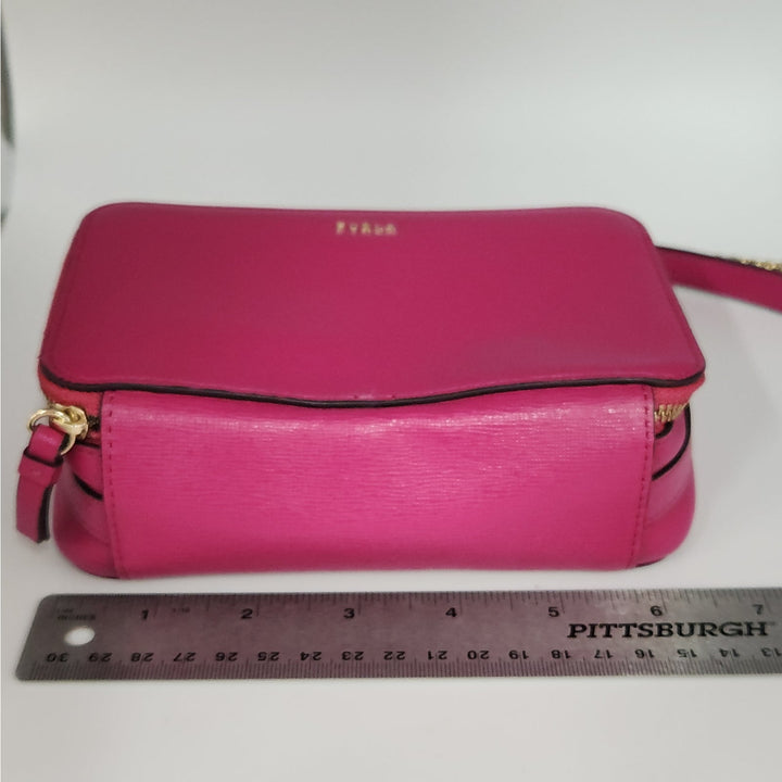 FURLA Mini Shoulder Bag Purple Pink Small Crossbody