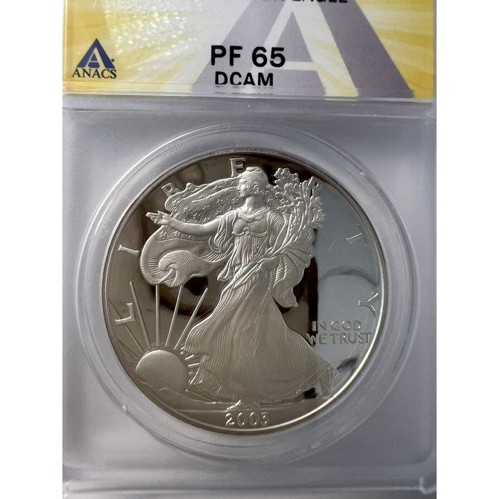 2003-W $1 One Dollar Proof Silver Eagle PF65 DCAM