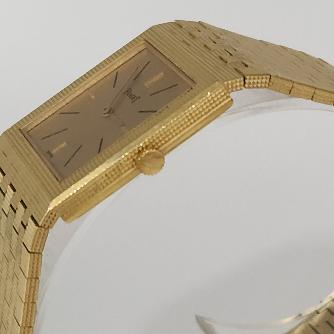18k Yellow Gold Vintage Piaget Ref # 9131C4 Watch