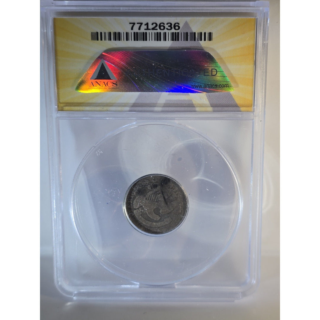 1831 Capped Bust Dime 10C ANACS AG 3 US 13 STARS FREE SHIPPING