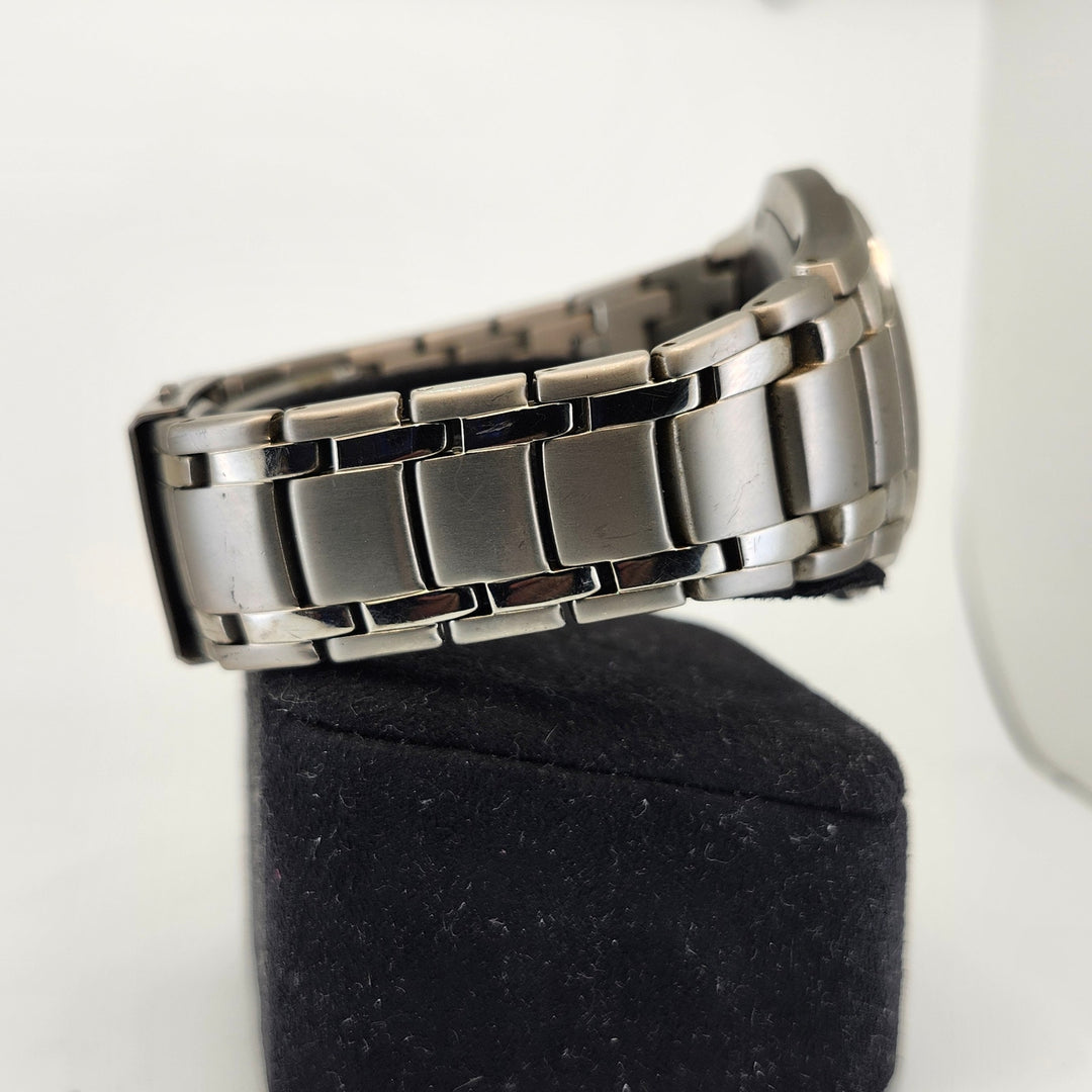 Citizen Eco-Drive Titanium WR100 Black Dial Men's Quartz Solar Watch E111