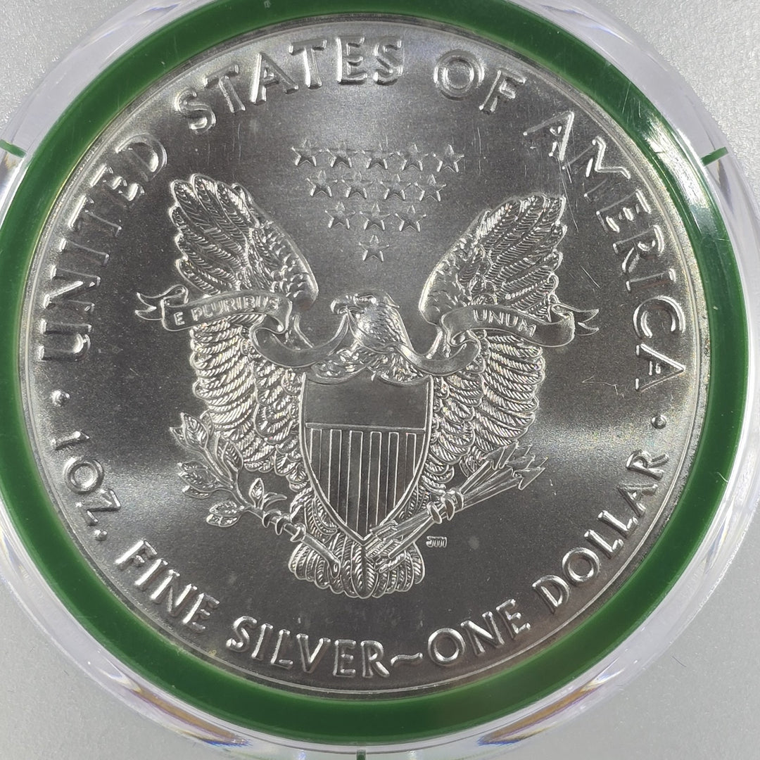 2018 US Silver Eagle PCGS MS69 US Mint Sealed Box 1oz Fine Silver .999