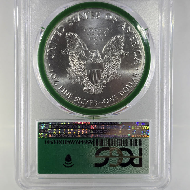 2018 US Silver Eagle PCGS MS69 US Mint Sealed Box 1oz Fine Silver .999