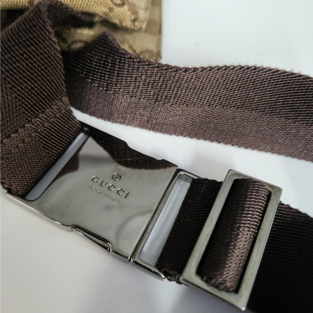 GUCCI GG Waist Pouch shoulder Bumbag Belt Bag Fanny Pack Vintage