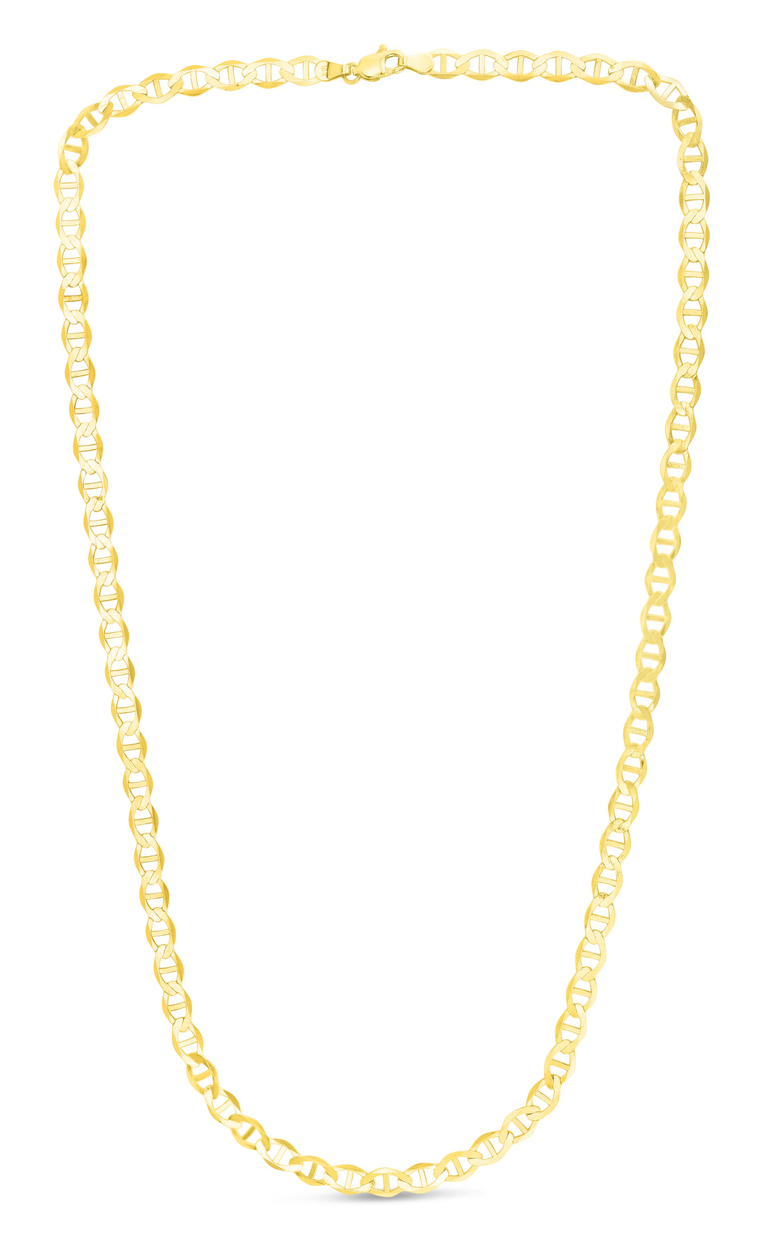 10K Gold 5.5mm Mariner Chain