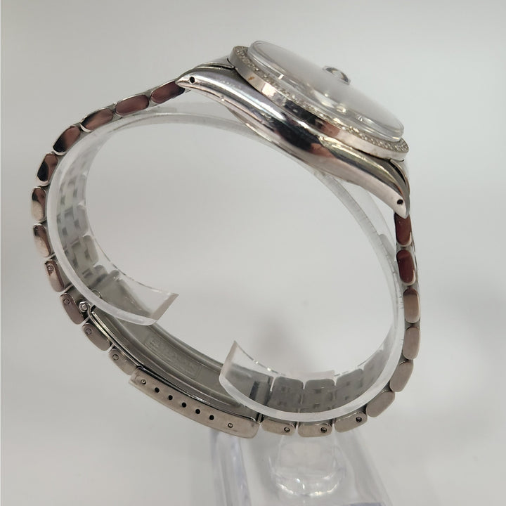 Tudor Prince Date+Day 94613 Automatic Diamond Dial aftermarket Bezel & Bracelet