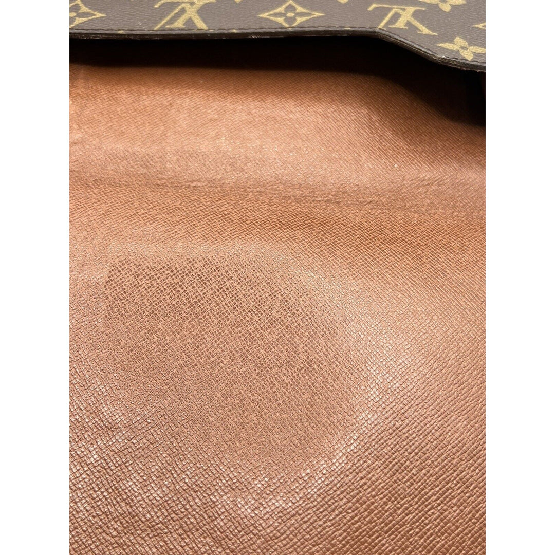 Louis Vuitton Porte-Documents Briefcase/Document Case One Size Brown Canvas