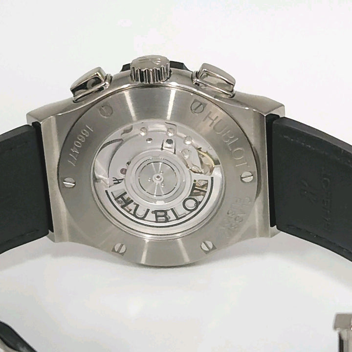 Hublot Classic Fusion Chronograph Green Titanium's Mint Automatic Men Watch