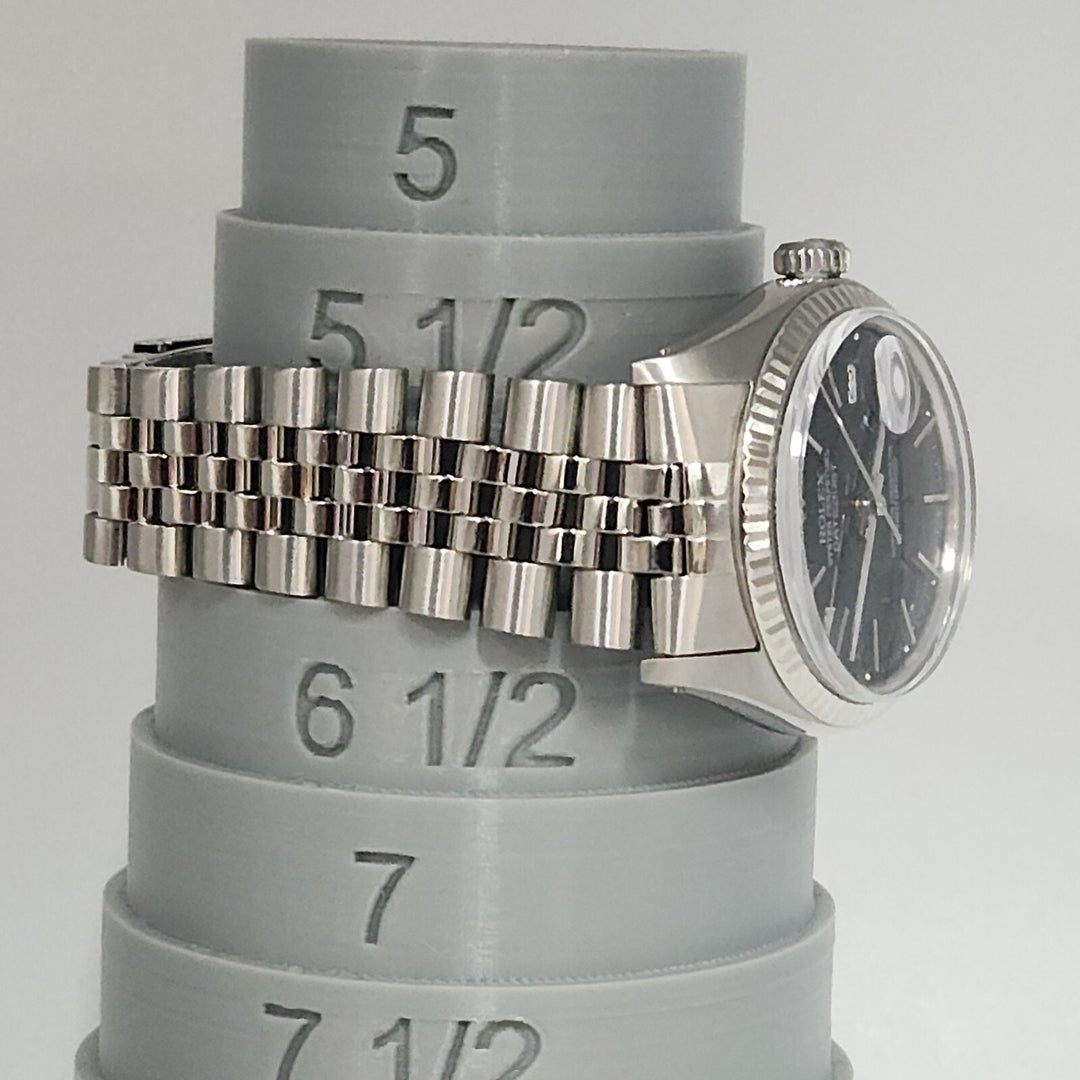 Rolex Datejust 36mm Black Dial Ref.16014 Jubilee Bracelet