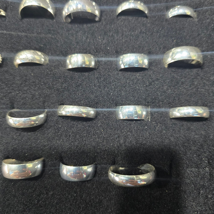 925 Sterling Silver Wedding Bands Various Sizes & Widths Starting $29.99