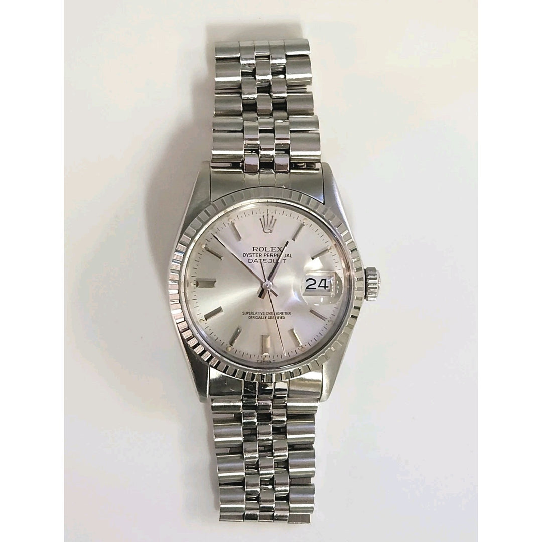 36MM Rolex Oyster Perpetual Datejust Jubilee Bracelet Aftermarket Dial Ref 16000