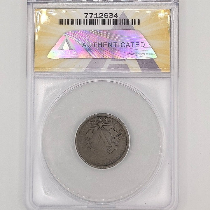 1901 Liberty Head V Nickel 5C - ANACS Good 6 Details (Corroded, Solder Residue)