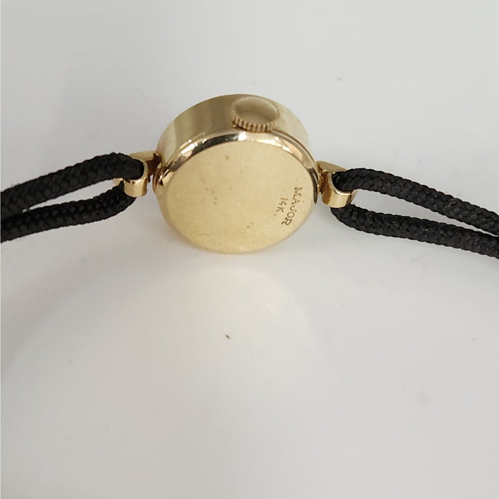 Vintage longines 14k Gold Ladies Cocktail Watch w/ Speidel bracelet