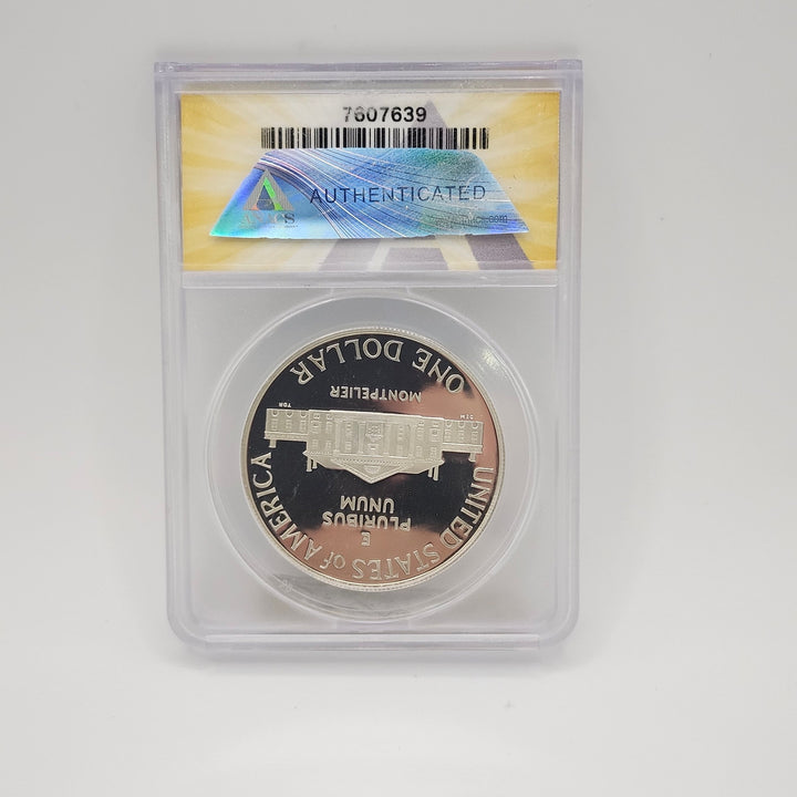 1993-S James Madison Bill of Rights Silver Dollar ANACS PF63 DCAM Proof Coin