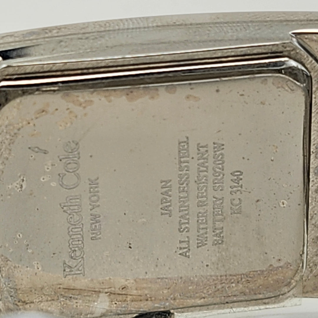 Kenneth Cole New York Men's Rectangular Stainless Steel Watch KC3140
