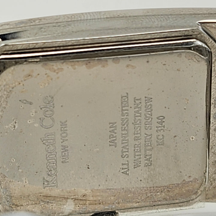 Kenneth Cole New York Men's Rectangular Stainless Steel Watch KC3140