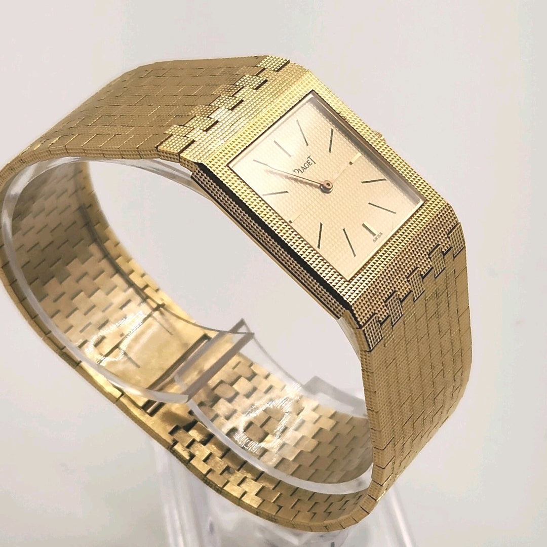 18k Yellow Gold Vintage Piaget Ref # 9131C4 Watch