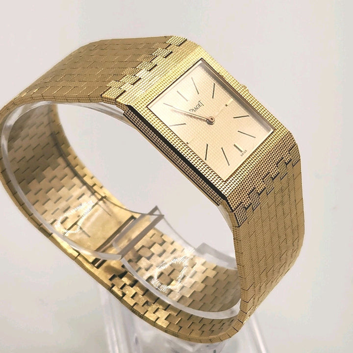 18k Yellow Gold Vintage Piaget Ref # 9131C4 Watch