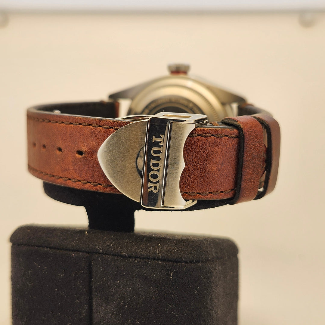 Tudor Black Bay Heritage Red Bezel Ref.79230R Leather Strap Watch Box