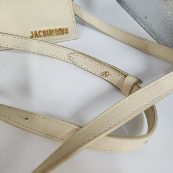 JACQUEMUS The Chiquito Noeud leather shoulder bag
