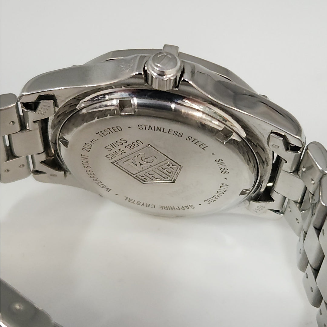 TAG  Heuer 2000 Series Automatic Watch Blue Dial Stainless Steel 200m WK2117