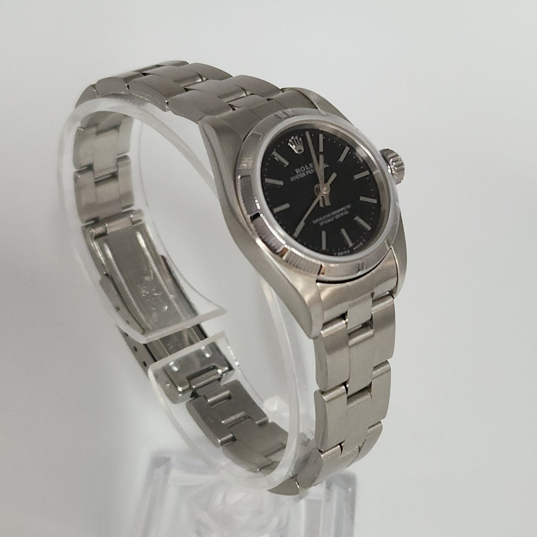 ROLEX 67230 OYSTER PERPETUAL U-NUMBER LADIES WATCH