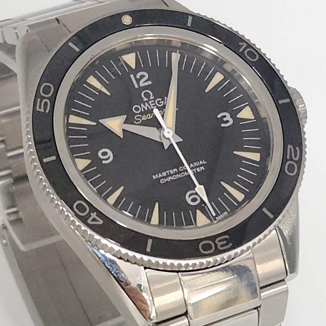 Omega Seamaster 300m Co-Axial 41mm Black Dial Men Watch