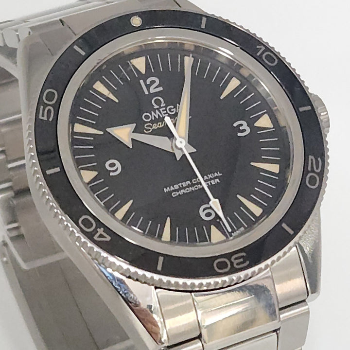 Omega Seamaster 300m Co-Axial 41mm Black Dial Men Watch