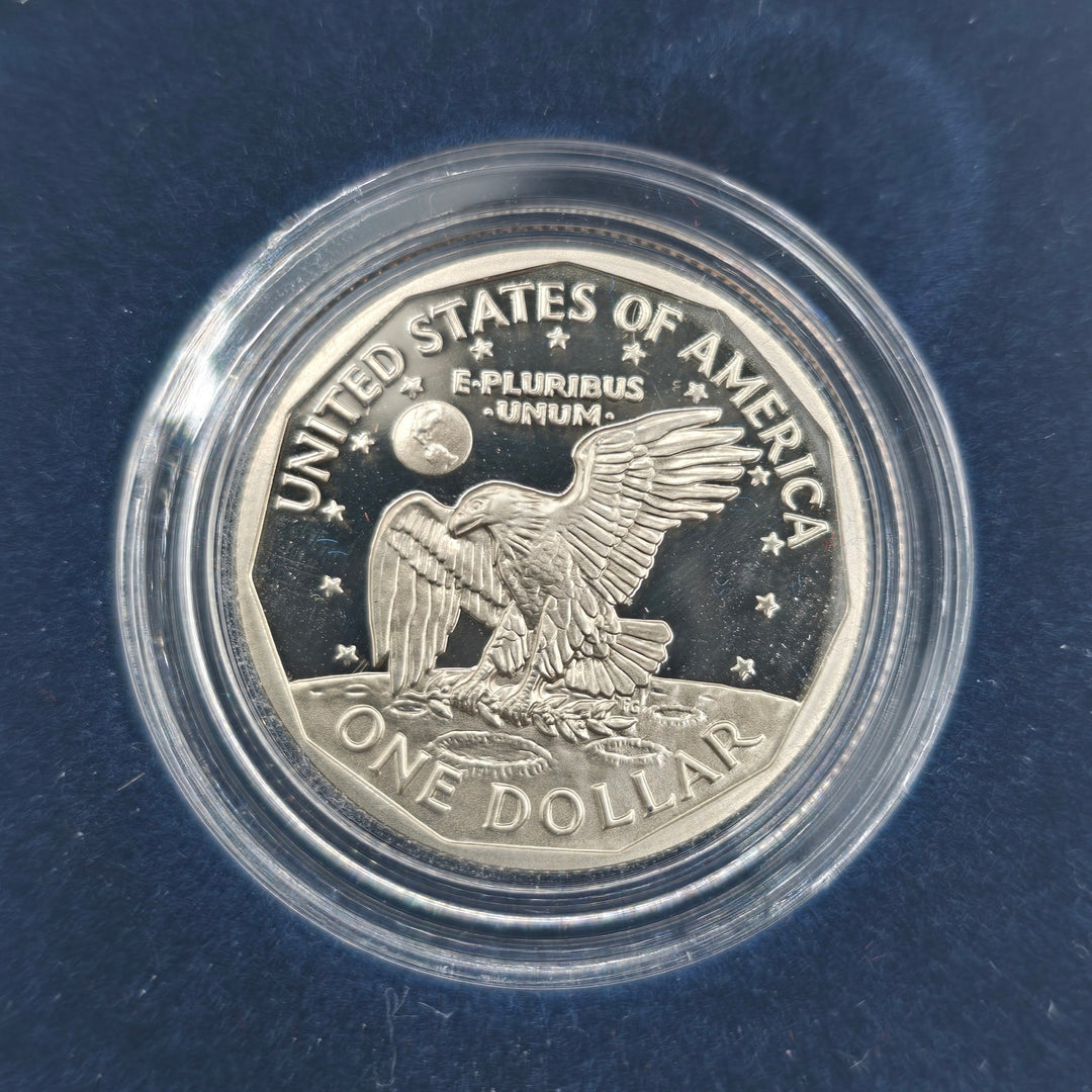 1999-P Susan B. Anthony Proof Dollar Coin – Original US Mint Box & COA