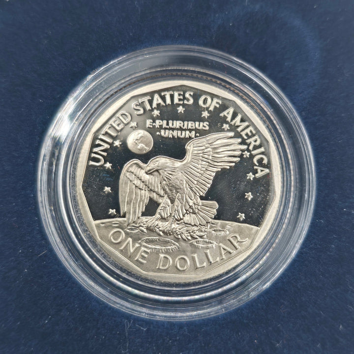 1999-P Susan B. Anthony Proof Dollar Coin – Original US Mint Box & COA