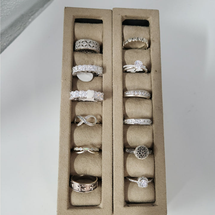 New Sterling Silver Rings Assorted Elegant & CZ Styles Starting at 29.99