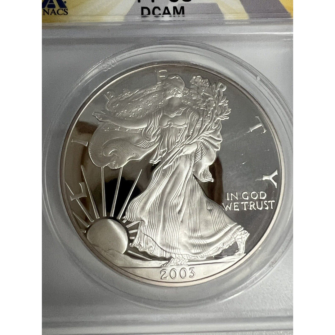 2003-W $1 One Dollar Proof Silver Eagle PF65 DCAM