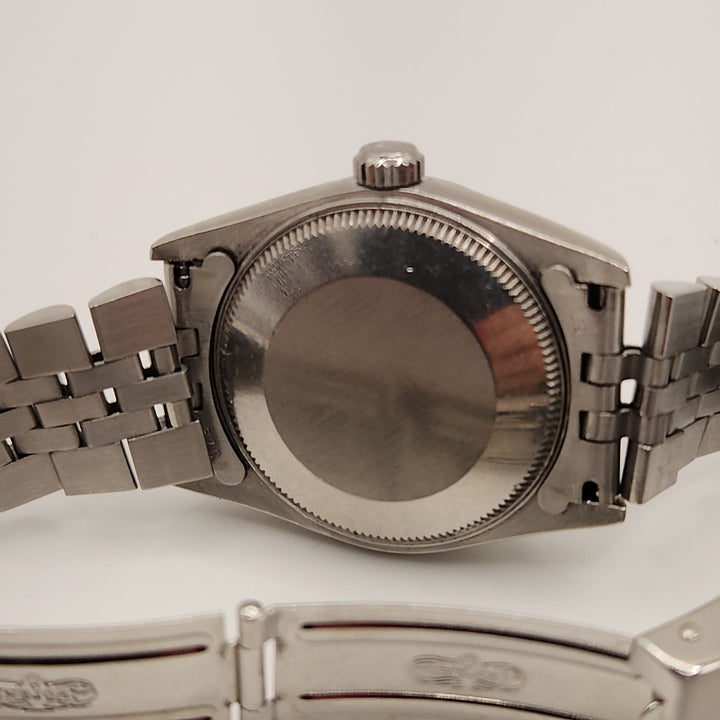 Rolex 31MM Stainless Steel Gray Oyster Perpetual Datejust Watch