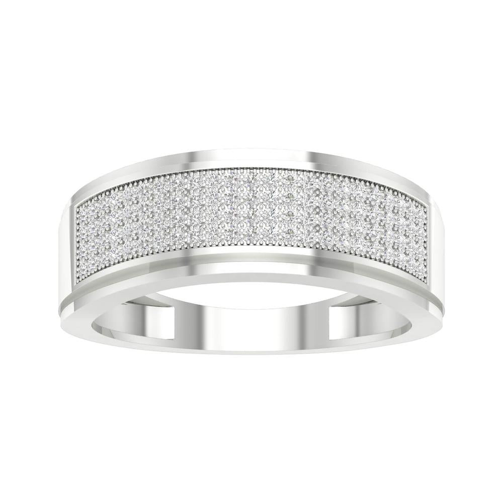 Elegant 10k 0.30ct Men&apos;s Band
