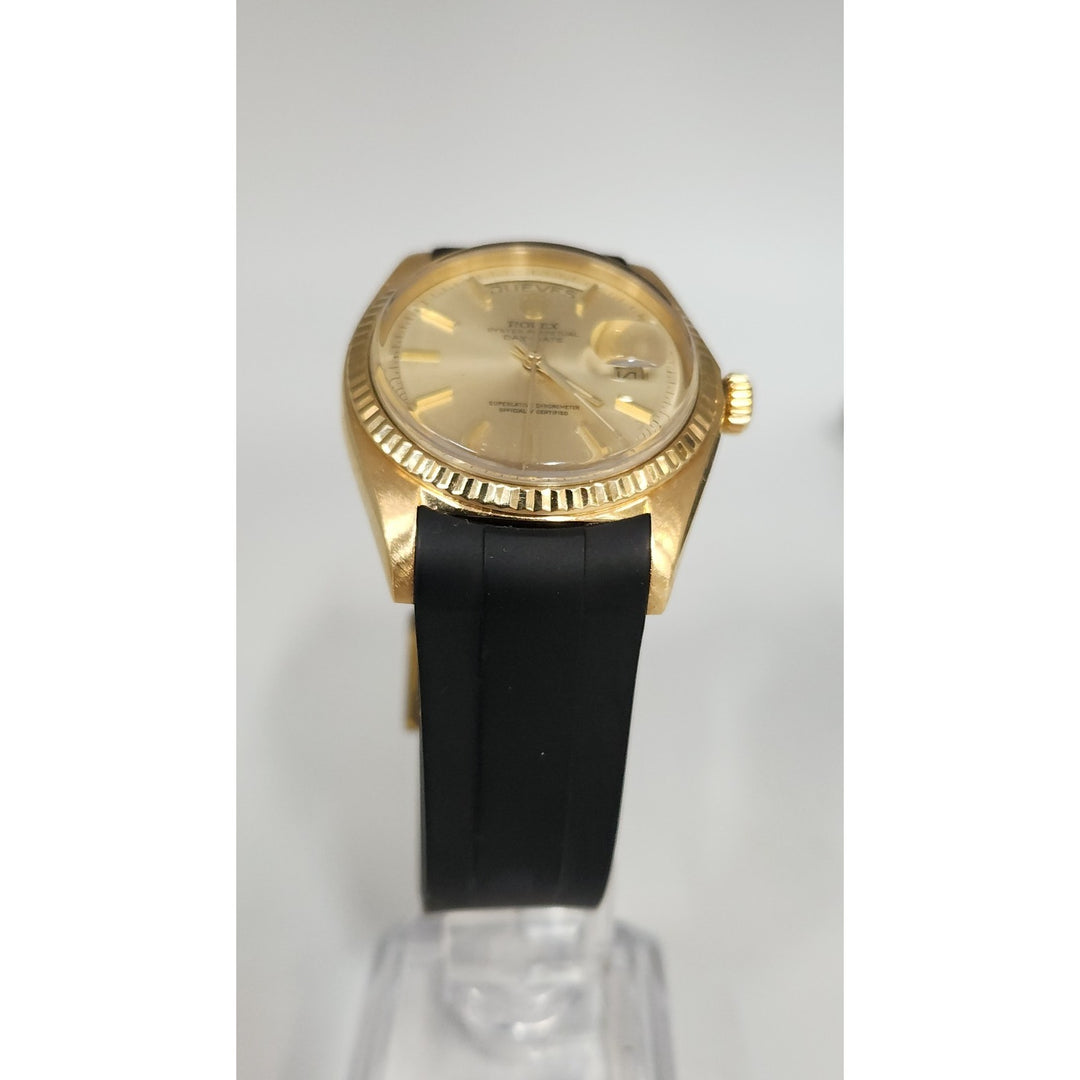 Rolex Day-Date 36 Solid 18K Yellow Gold Automatic Champagne Dial 1803