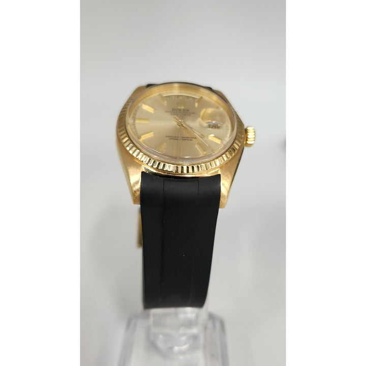 Rolex Day-Date 36 Solid 18K Yellow Gold Automatic Champagne Dial 1803