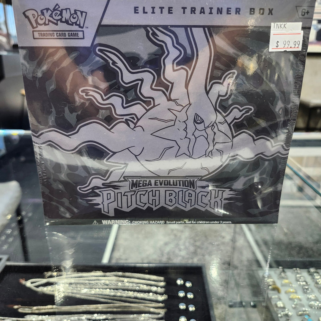 Pokémon TCG: Mega Evolution - Pitch Black Elite Trainer Box (ETB) - Sealed / New