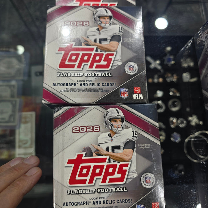 2026 Topps Flagship Football NFL Trading Cards 8 Sealed Boxes 658 Cards