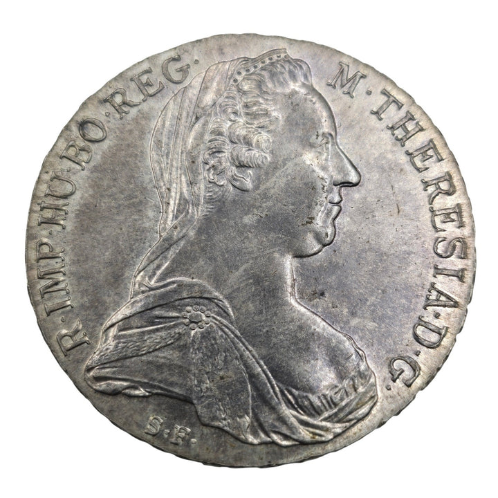 Austria Maria Theresa 1780 Silver Thaler Coin .833 Silver