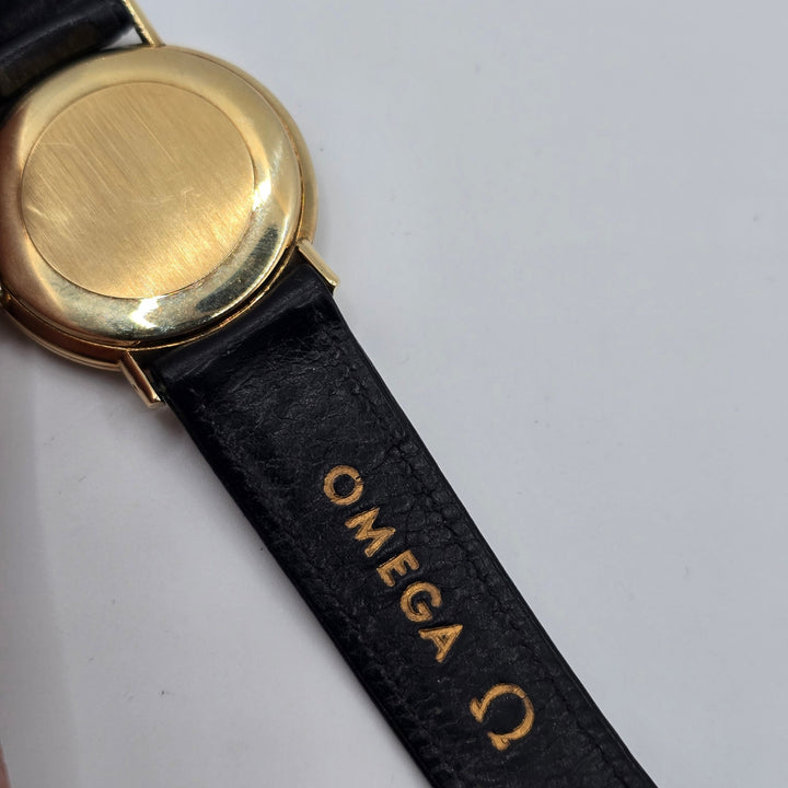 Vintage Omega 14K Solid Gold Men’s Manual-Wind Dress Watch