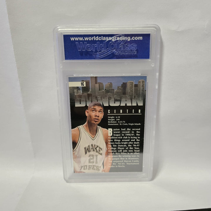 1997 Score board NBA draft day #1-C Tim Duncan