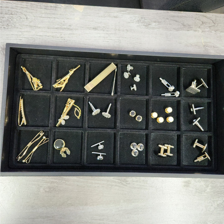 Elegant Assorted Men's cufflinks & Tie Clips -Gold & Silver Tone -Starting at $19.99