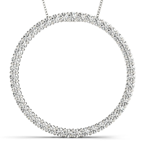 Diamond Circle Pendant