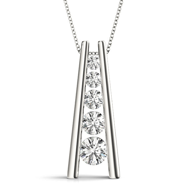Lab Diamond Journey Pendant